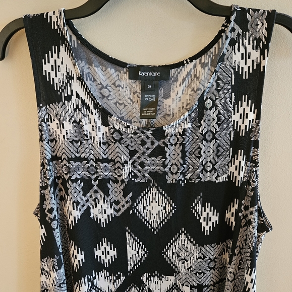 Karen Kane Geo Print Chloe Dress - Picture 3 of 6